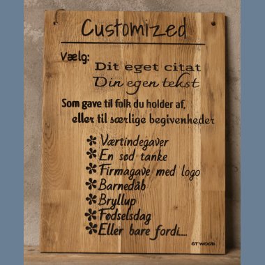 Custom skilte