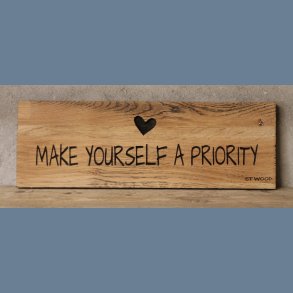 Make yourself a priority 10x20