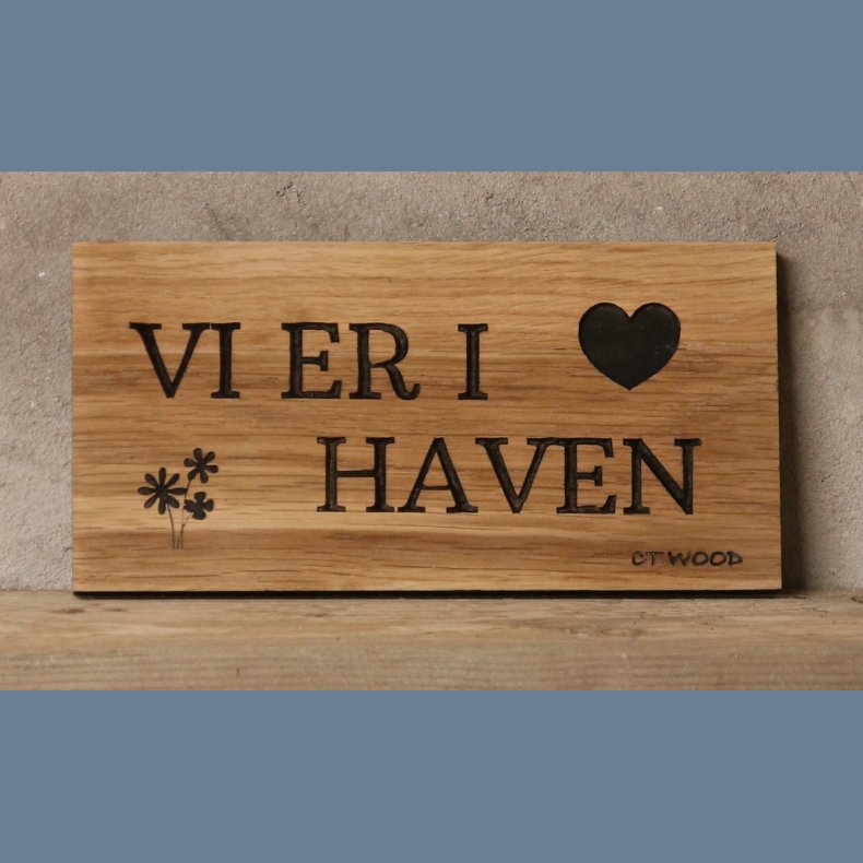 Vi er i haven 10x20