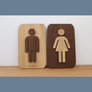 St dame og here toilet