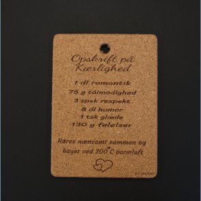 Opskrift p� k�rlighed