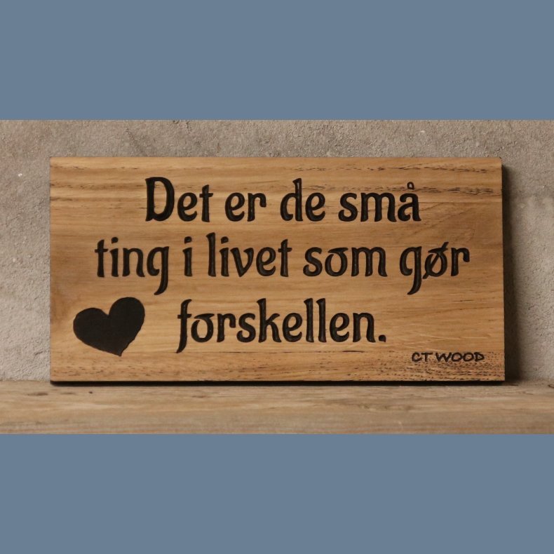 Det er de sm ting 10x20