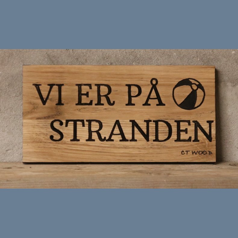 Vi er p stranden 10x20