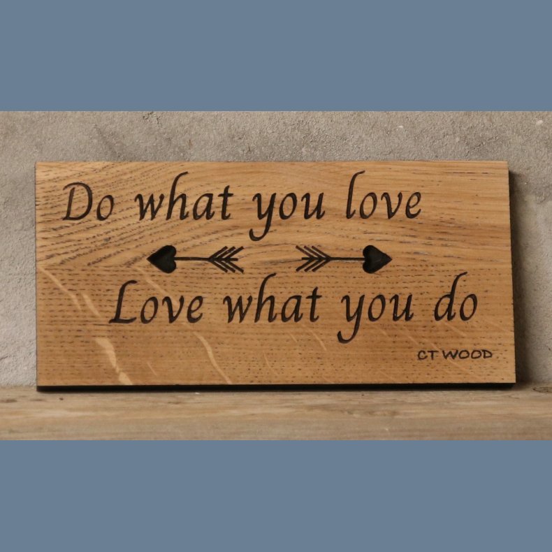 Do what you love 